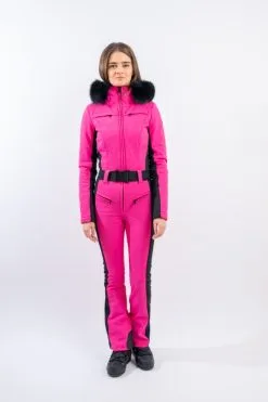 Tuta Da Sci -Tuta Da Sci goldbergh parry jumpsuit real fur gbs1692224 1