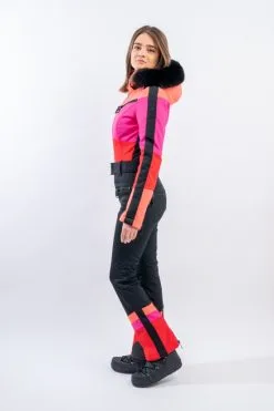 GOLDBERGH PEARL JUMPSUIT REAL FOX FUR GBS1696224 -Tuta Da Sci goldbergh pearl jumpsuit real fox fur gbs1696224 2