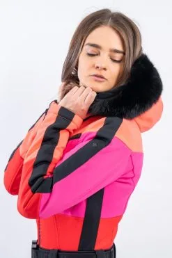 GOLDBERGH PEARL JUMPSUIT REAL FOX FUR GBS1696224 -Tuta Da Sci goldbergh pearl jumpsuit real fox fur gbs1696224 7