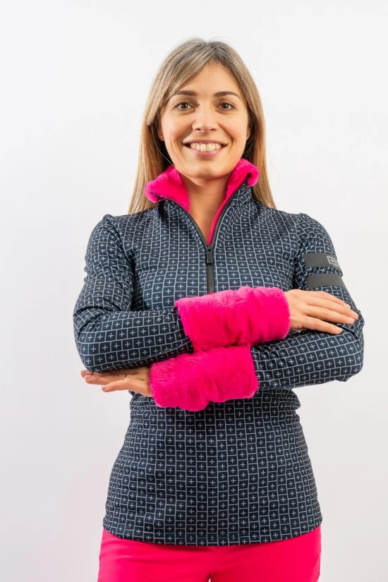 ONE MORE TURTLENECK SWEATER WITH HALF ZIP MINILOGO OD631PR 8 ONE MORE TURTLENECK SWEATER WITH HALF ZIP MINILOGO OD631PR - immagine 6