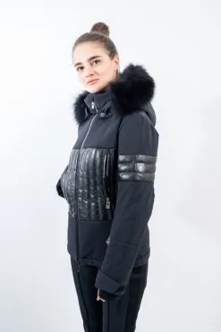 TONI SAILER AGGI LEATHER FUR JACKET 302111LF -Tuta Da Sci toni sailer aggi leather fur jacket 302111lf 5