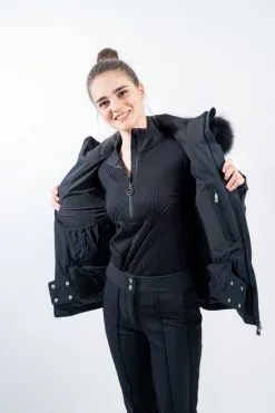 TONI SAILER AGGI LEATHER FUR JACKET 302111LF -Tuta Da Sci toni sailer aggi leather fur jacket 302111lf 6