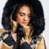 TONI SAILER BLUEFOX BLACK FUR COLLAR 109901F -Tuta Da Sci toni sailer bluefox black fur collar 109901f